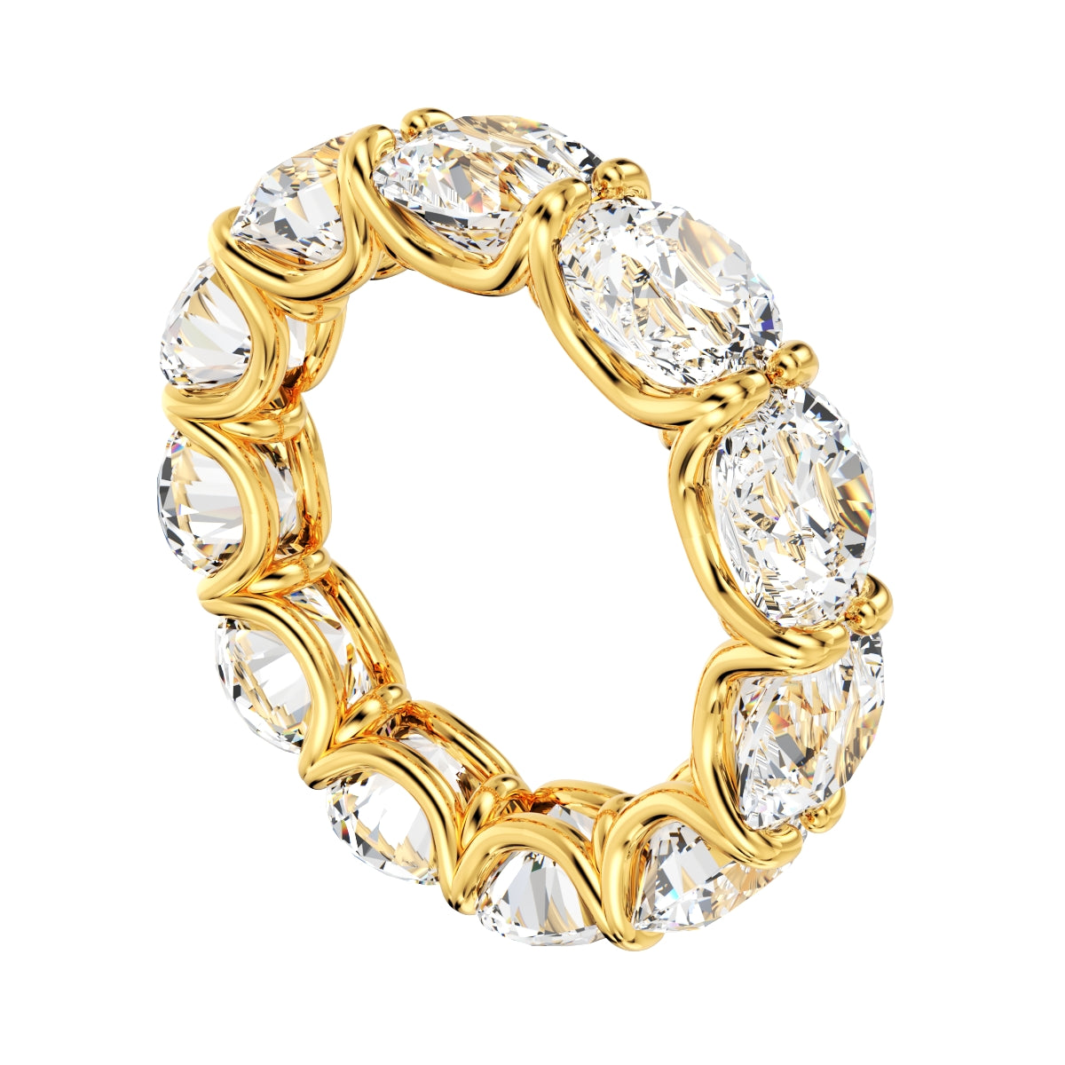 Jewelry Diamond Eternity Band Ring 3D CAD Tutorial By Rhino 3D Version 7