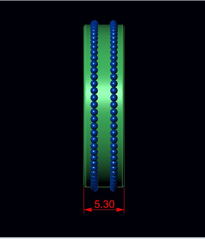 Ring Wedding Band Men Ring CAD Design-RNN 3D print model