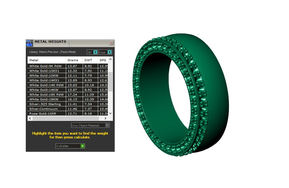 Wedding Ring Set Women Ring CAD Design-PSJM001V1