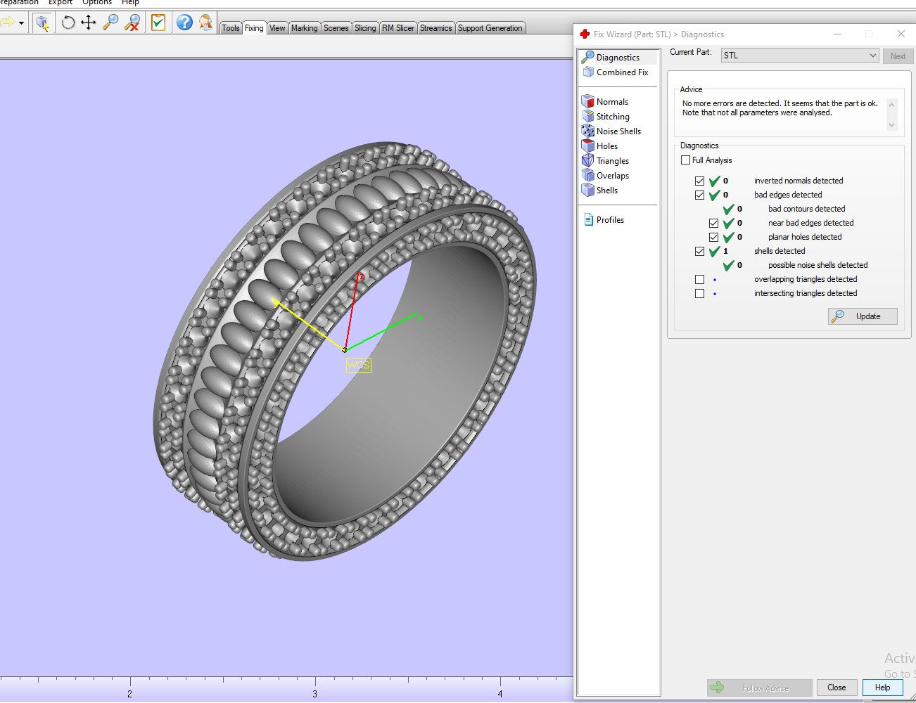 Wedding Set Ring Women Men Ring CAD Design-PSJM001V10