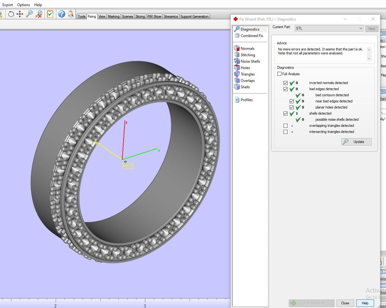 Wedding Set Ring Women Men Ring CAD Design-PSJM001V15 3D print model