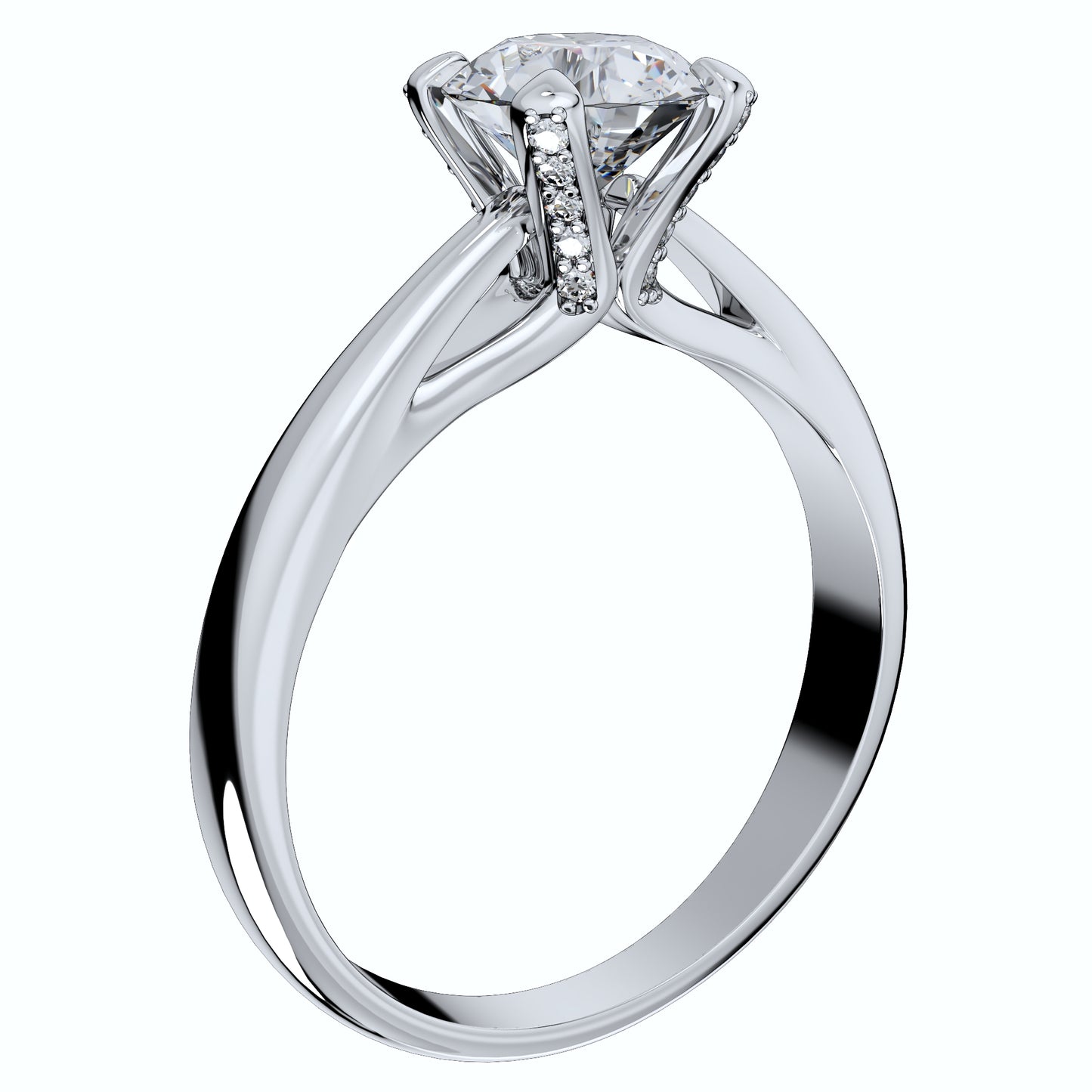 Engagement Ring Women Ring Diamond Ring CAD Design-CC126