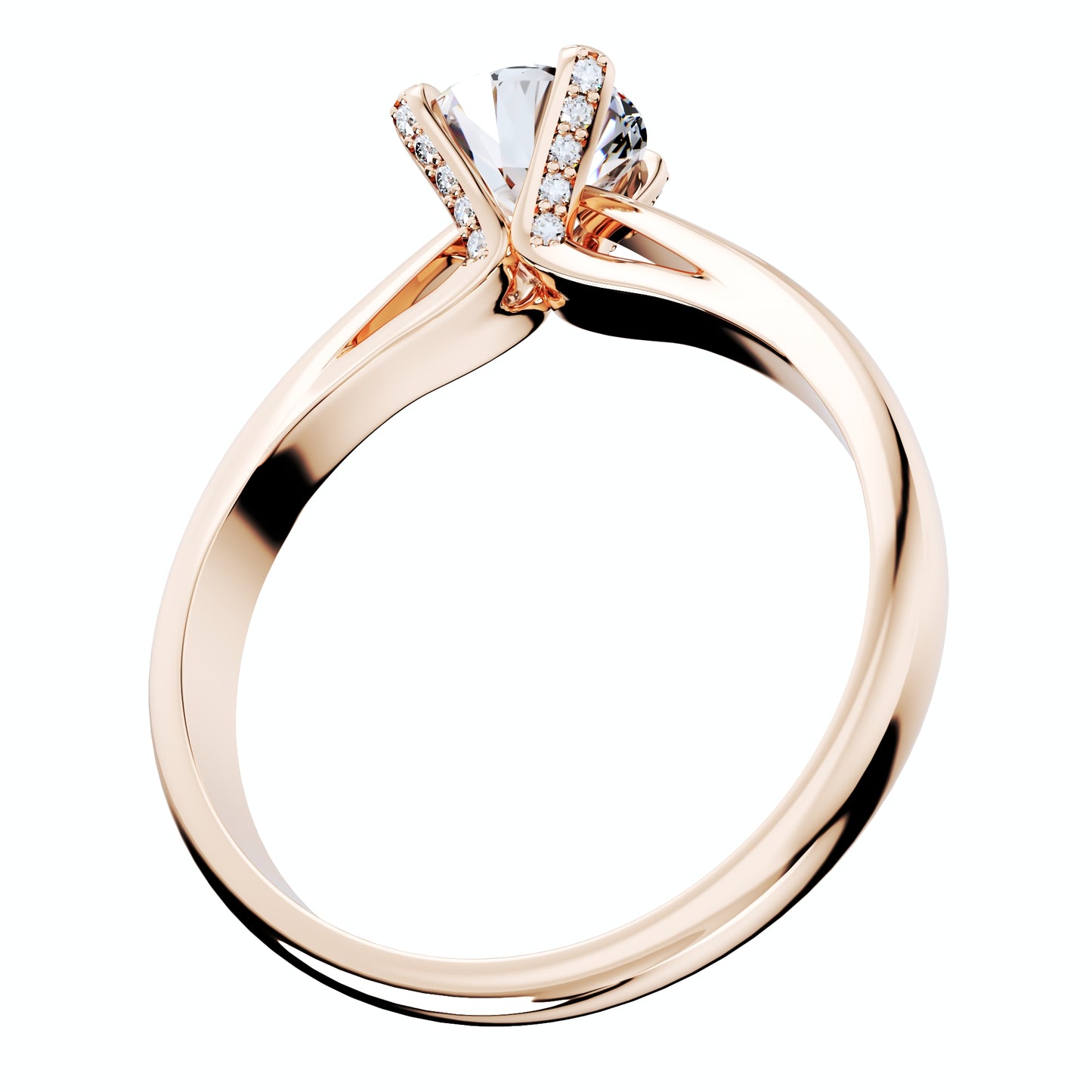 Engagement Ring Women Ring Diamond Ring CAD Design-CC126