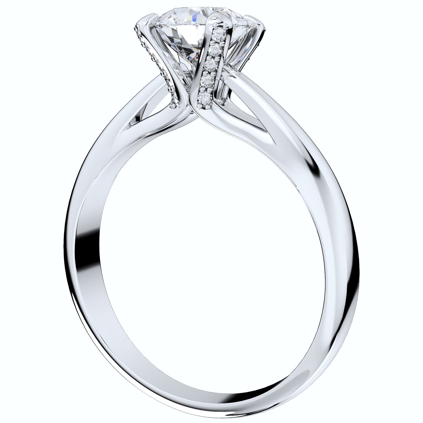 Engagement Ring Women Ring Diamond Ring CAD Design-CC126