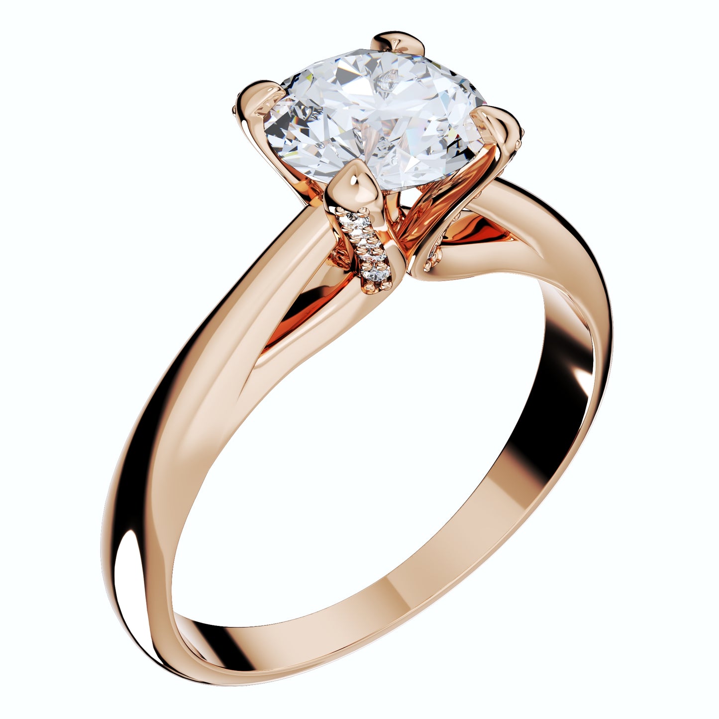 Engagement Ring Women Ring Diamond Ring CAD Design-CC126