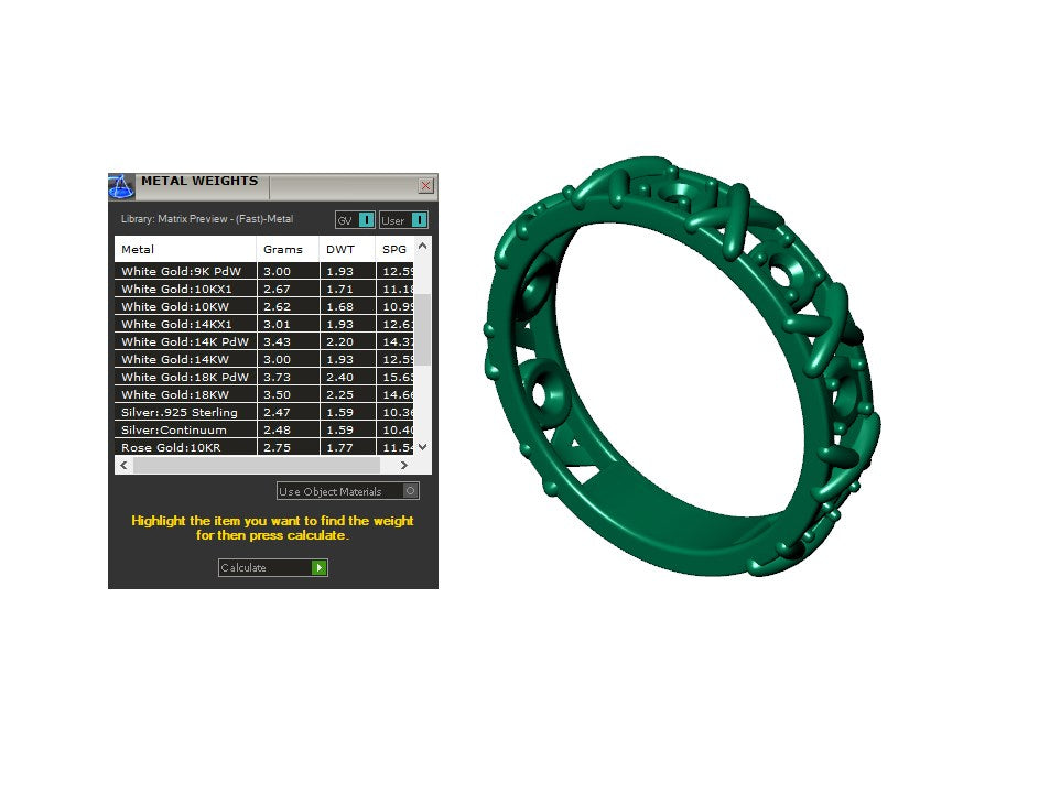 Wedding Set Ring 3D CAD Design-O11113