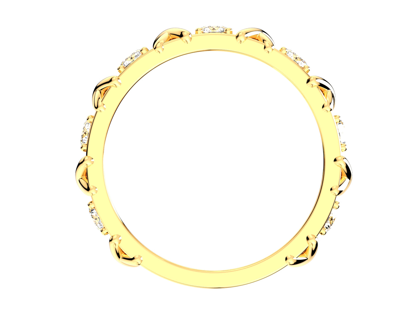 Wedding Set Ring 3D CAD Design-O11113