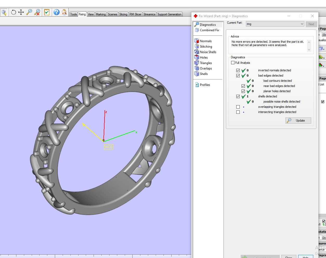 Wedding Set Ring 3D CAD Design-O11113