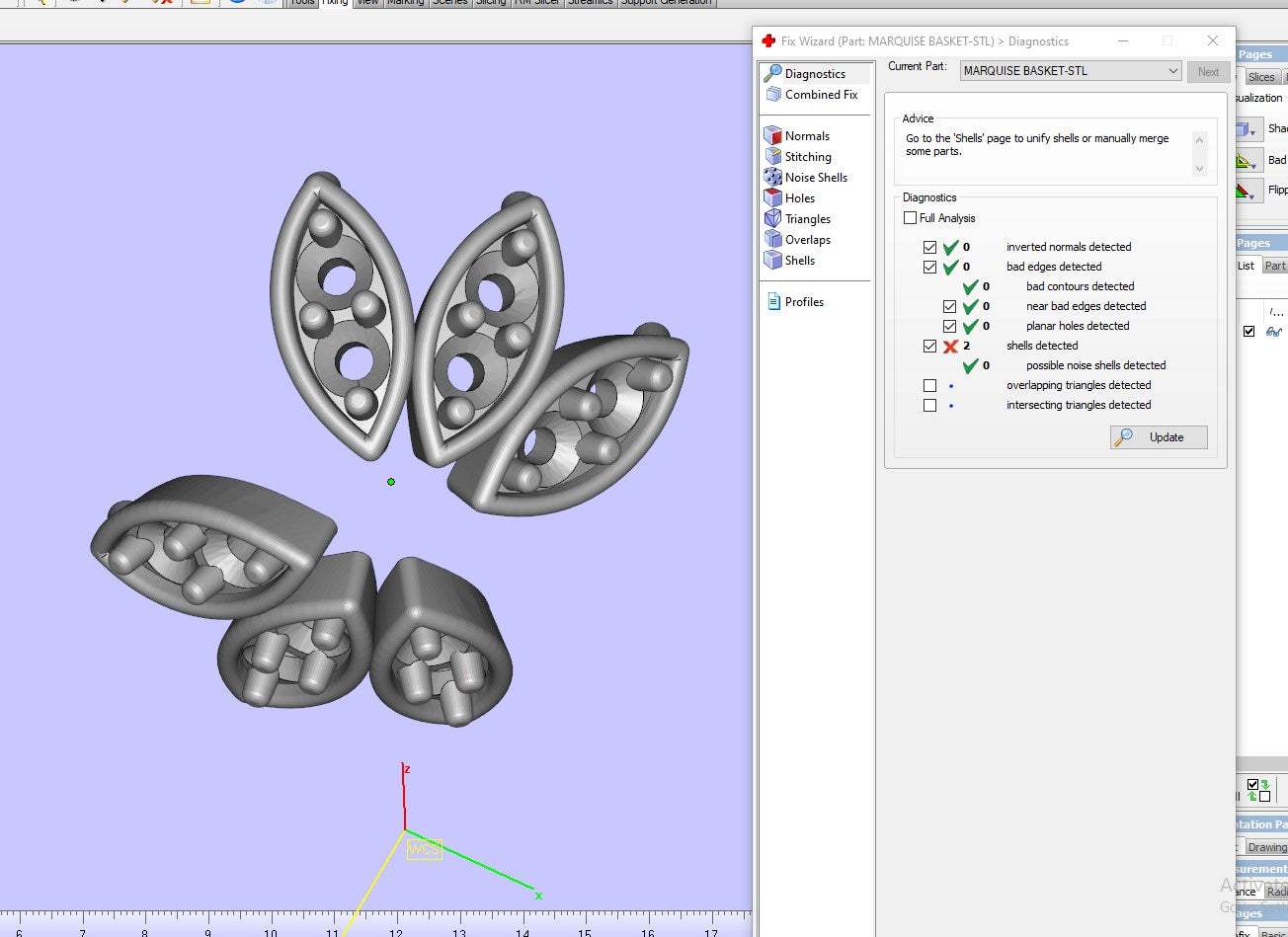 Engagement Ring Halo Diamonds 3D CAD Design-O1168PT3D