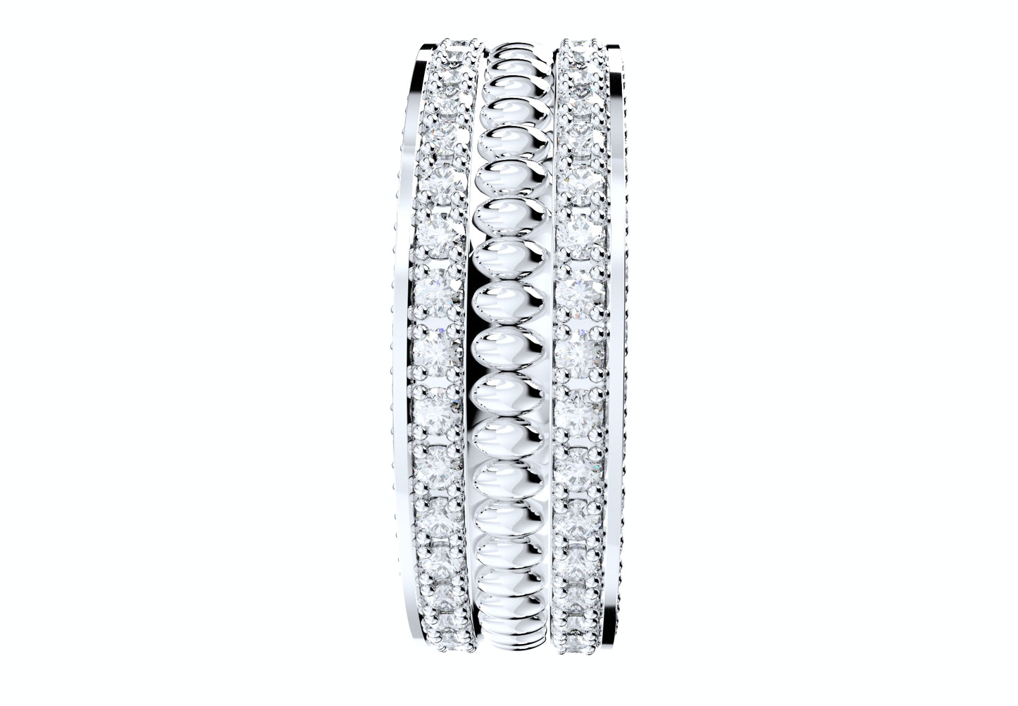 Wedding Set Ring Women Men Ring CAD Design-PSJM001V10