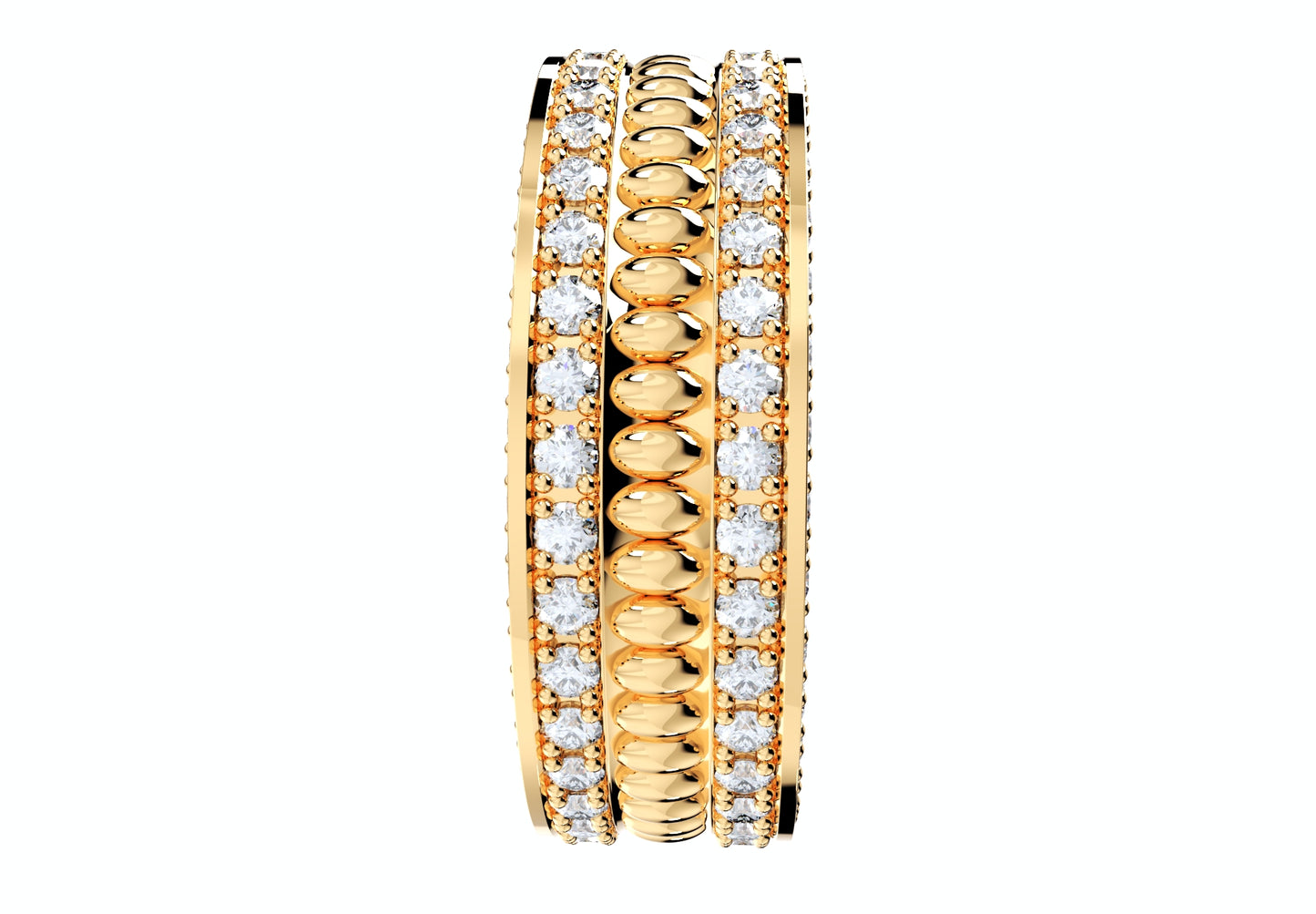 Wedding Set Ring Women Men Ring CAD Design-PSJM001V10