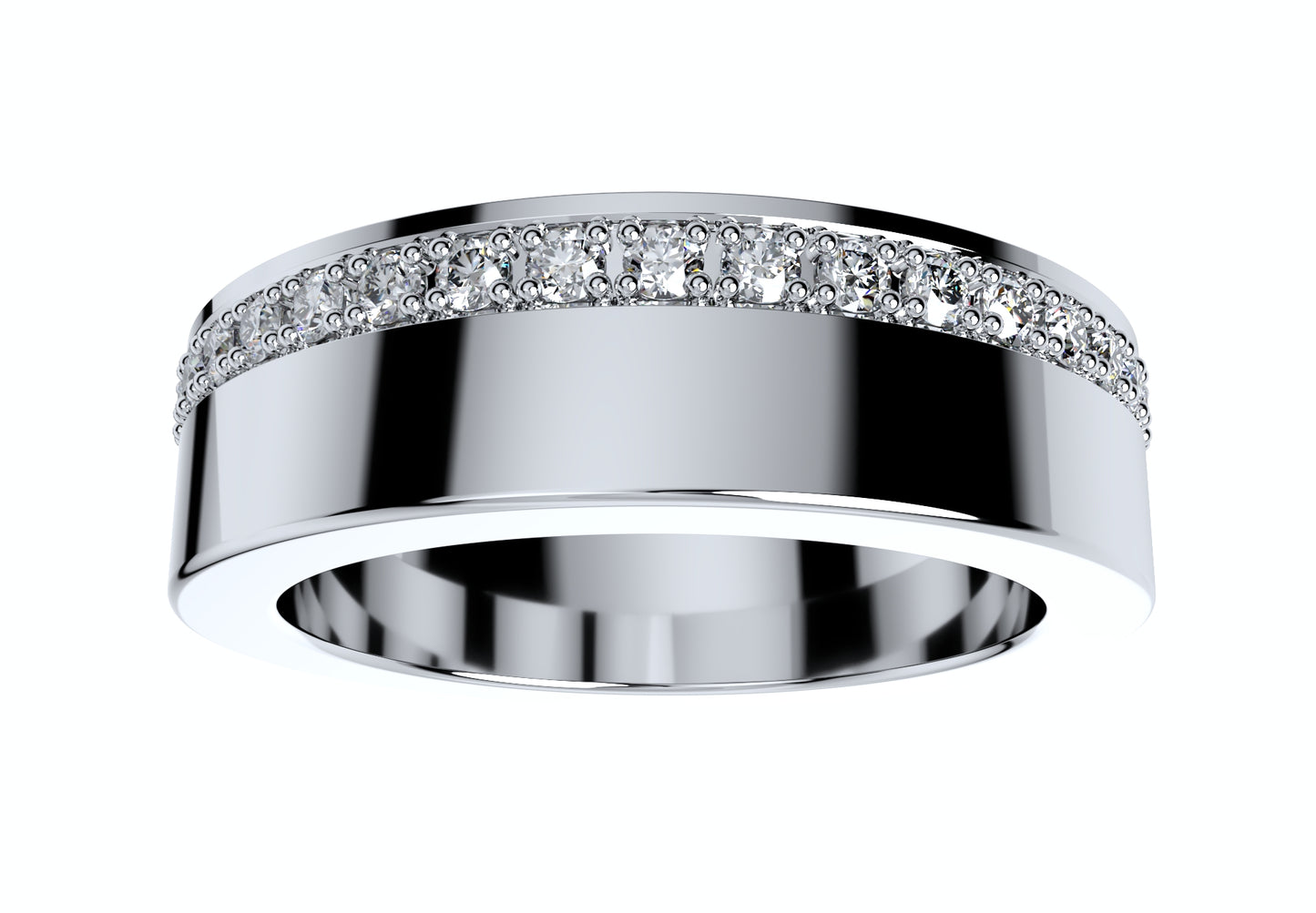 Wedding Set Ring Women Men Ring CAD Design-PSJM001V15 3D print model