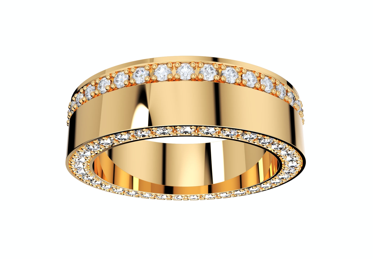 Wedding Set Rings For Women And Men CAD Design-PSJM001V17 3D print model
