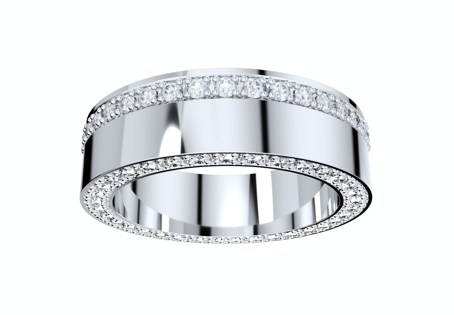 Wedding Set Rings For Women And Men CAD Design-PSJM001V17 3D print model