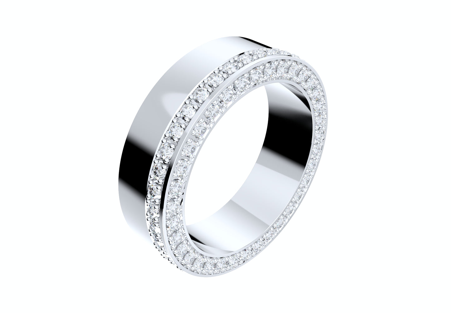 Wedding Set Rings For Women And Men CAD Design-PSJM001V17 3D print model