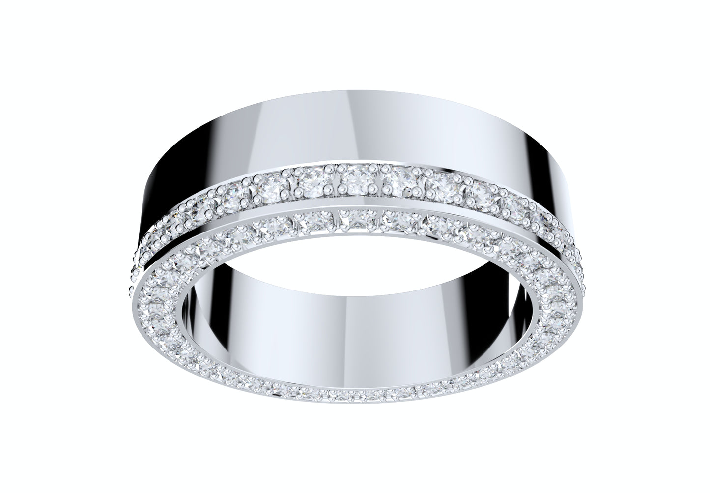Wedding Set Rings For Women And Men CAD Design-PSJM001V17 3D print model