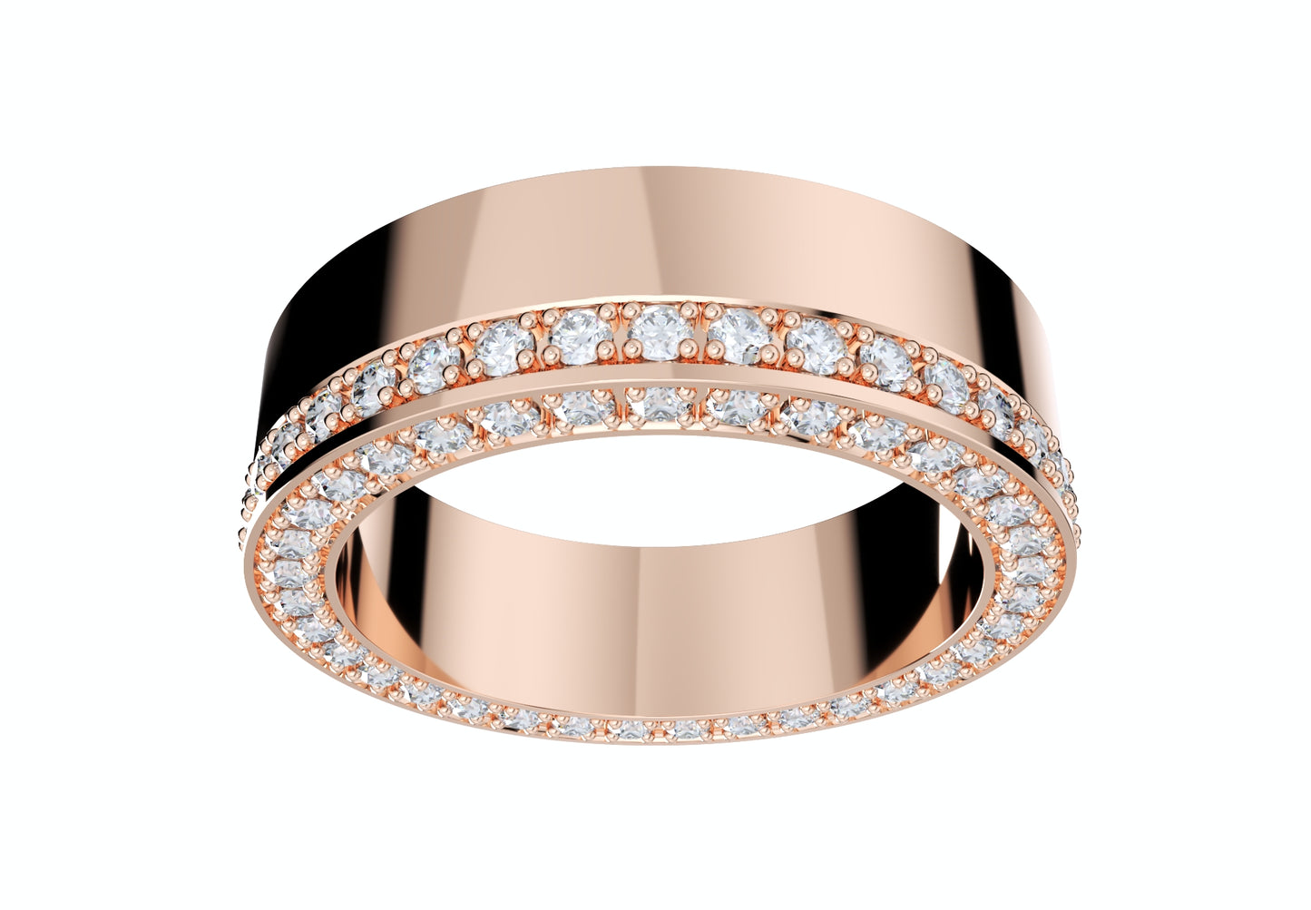 Wedding Set Rings For Women And Men CAD Design-PSJM001V17 3D print model