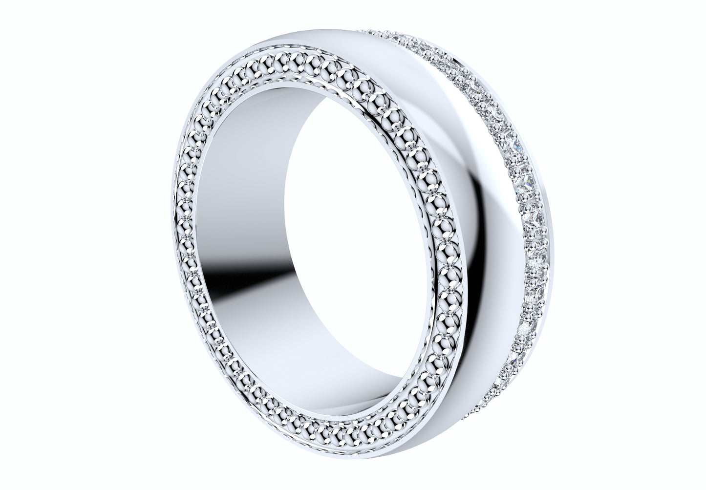 Wedding Ring Set Women Ring CAD Design-PSJM001V1