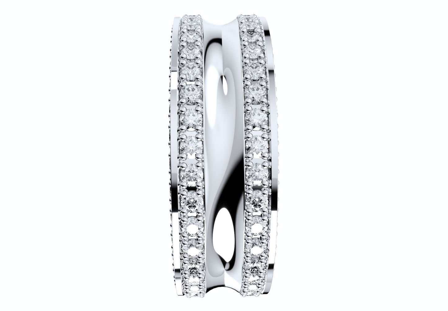 Wedding Ring Set Women Men Ring CAD Design-PSJM001V6