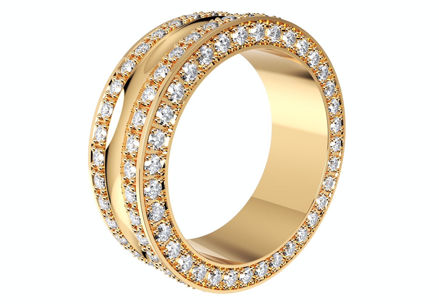 Wedding Ring Set Women Men Ring CAD Design-PSJM001V6
