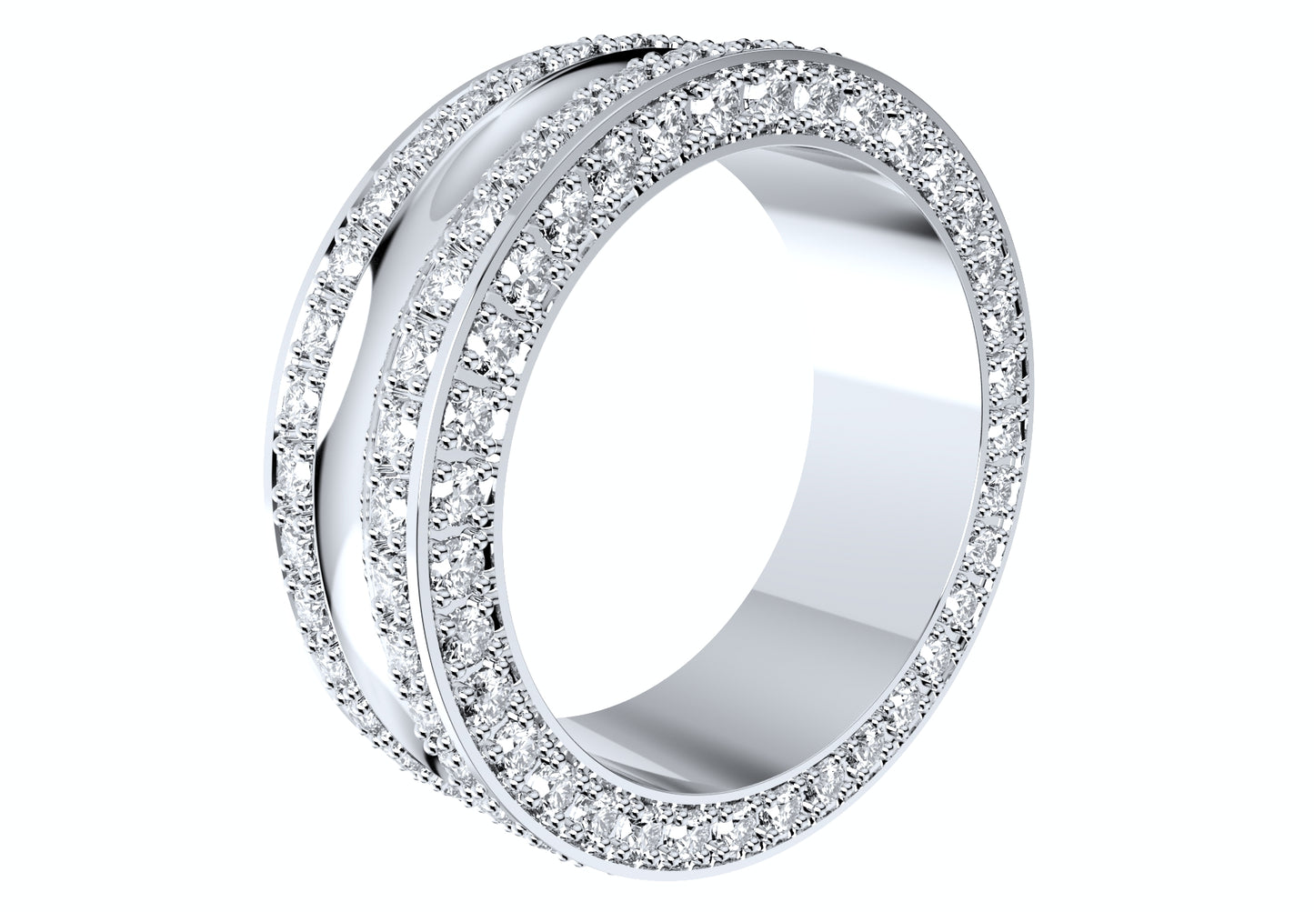 Wedding Ring Set Women Men Ring CAD Design-PSJM001V6