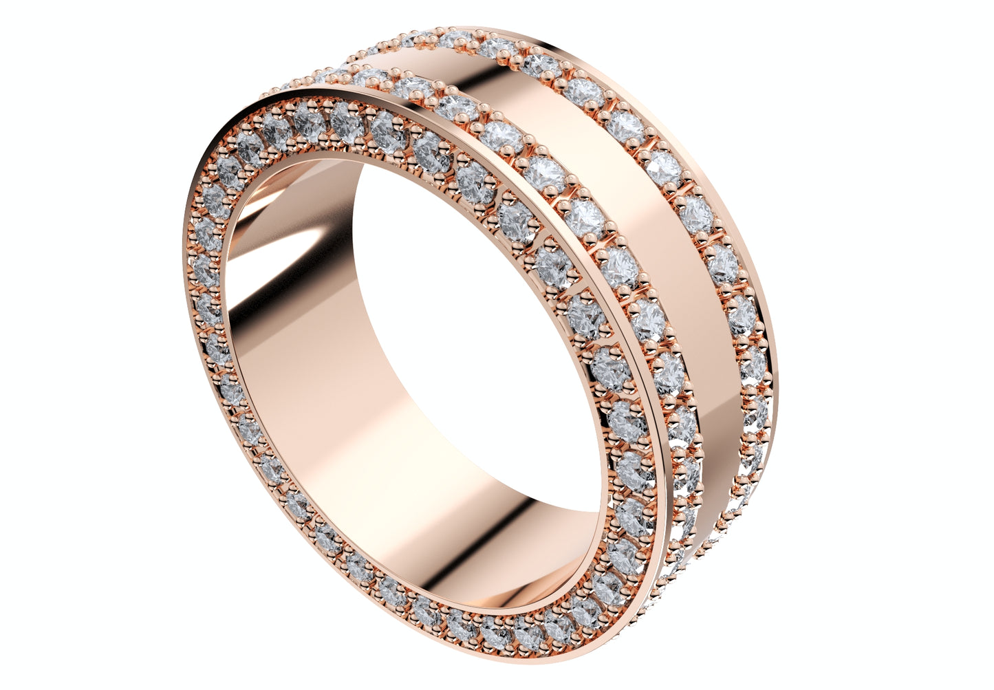 Wedding Ring Set Women Men Ring CAD Design-PSJM001V7