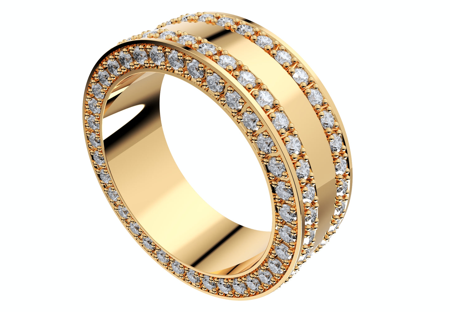 Wedding Ring Set Women Men Ring CAD Design-PSJM001V7