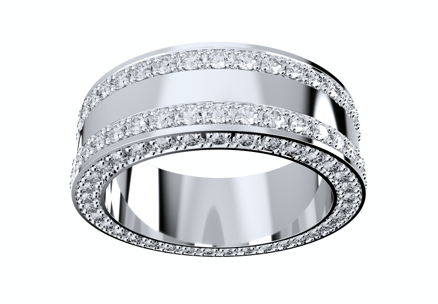 Wedding Ring Set Women Men Ring CAD Design-PSJM001V7