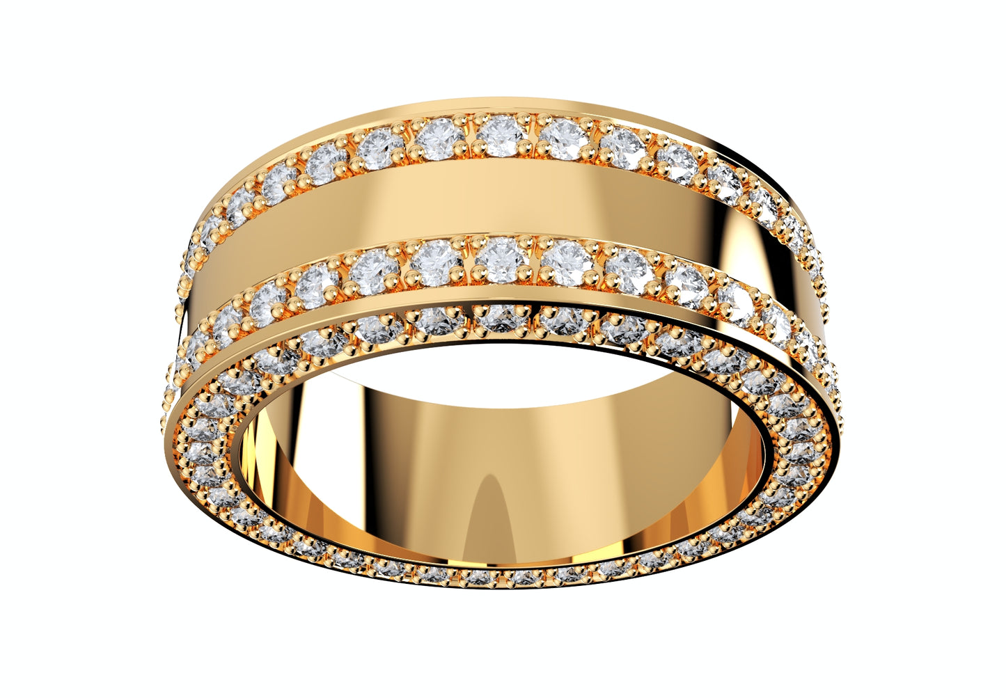 Wedding Ring Set Women Men Ring CAD Design-PSJM001V7