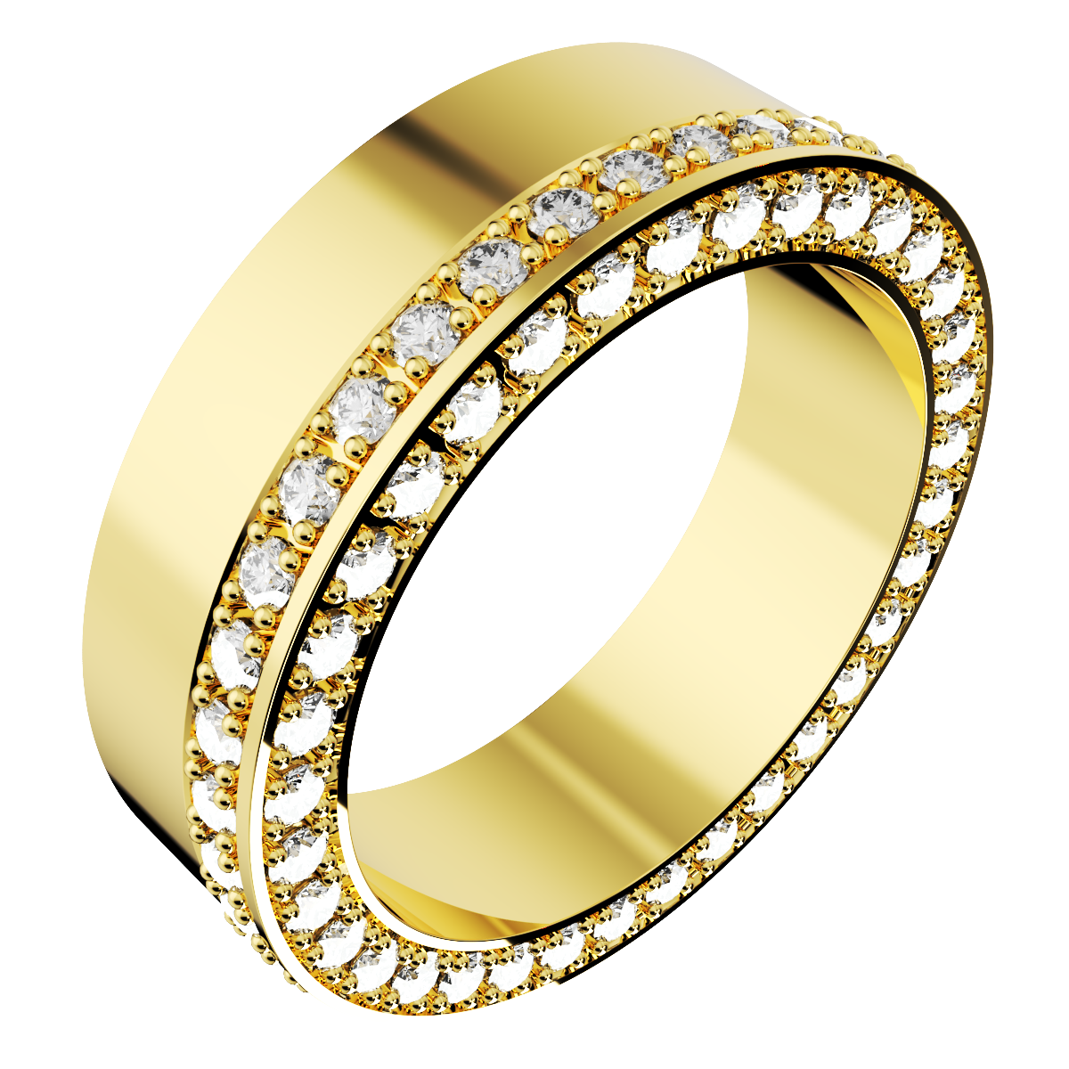 Wedding Set Rings For Women And Men CAD Design-PSJM001V17 3D print model