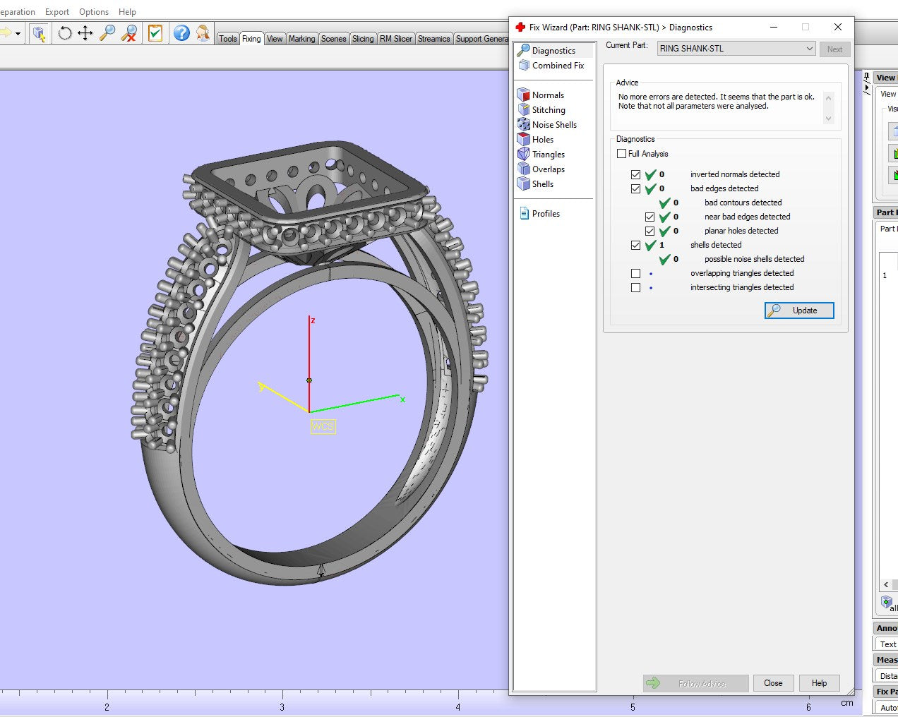 Princess Cut Diamond Halo Engagement Ring CAD-RPSV002 3D print model