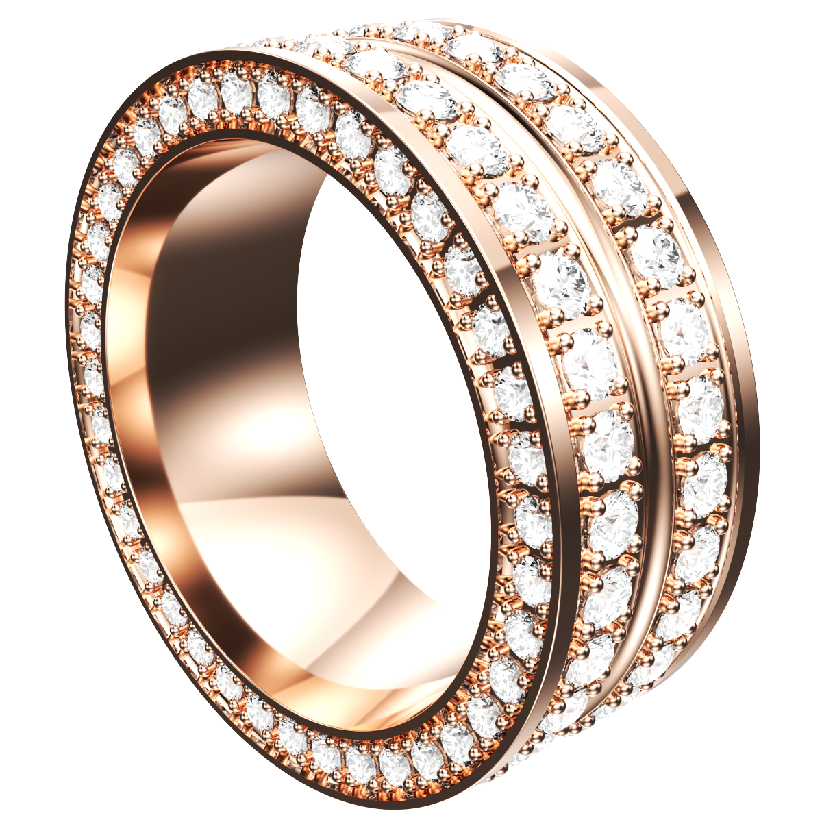 Wedding Ring For Men And Women 9 mm Wide Design-PSJM001V12VD 3D print model