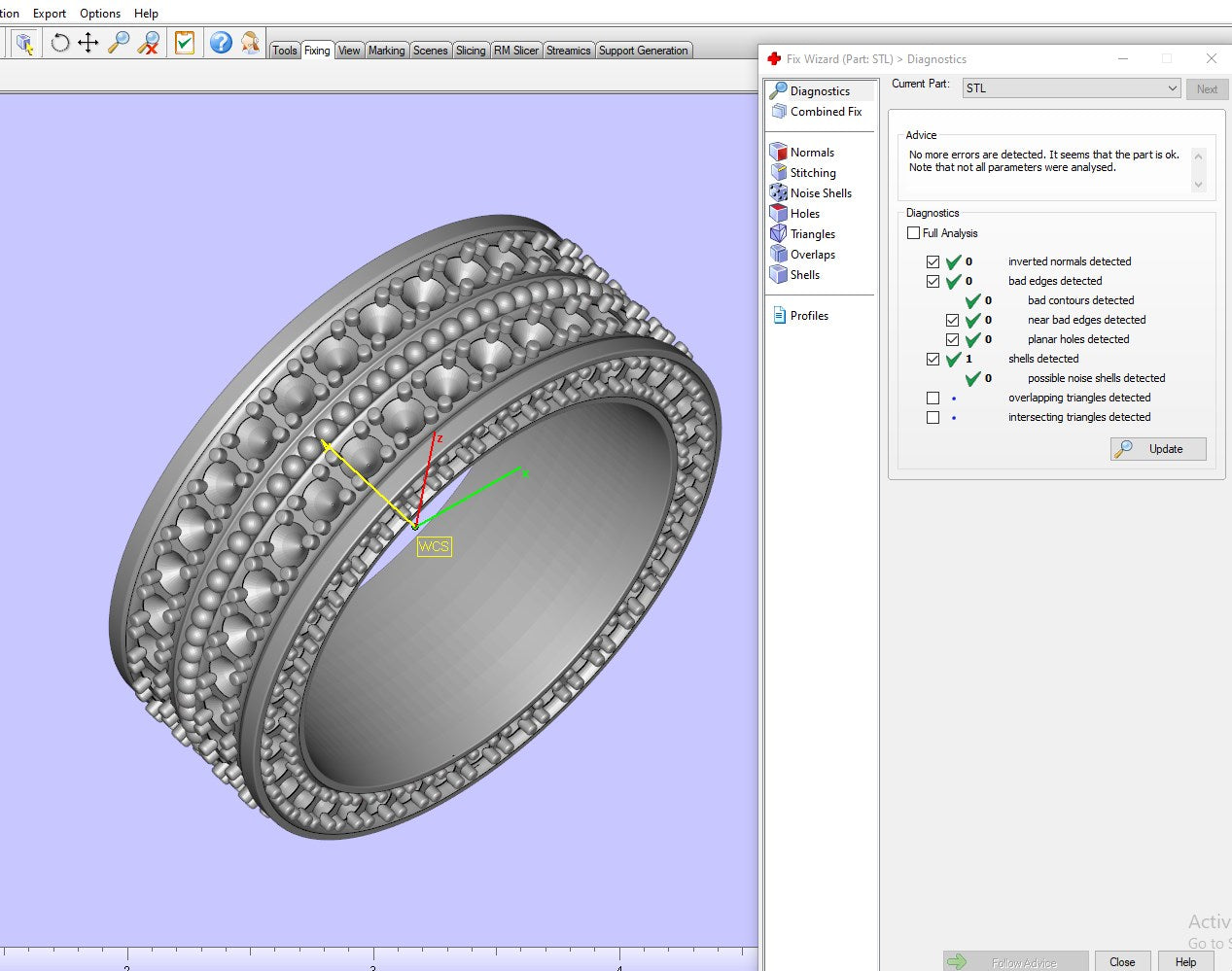 Wedding Ring For Men And Women 9 mm Wide Design-PSJM001V12VE 3D print model