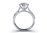 Engagement Ring Solitaire CAD Design-CC119 3D print model – Jewelry 3D ...