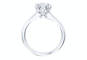 Jewelry Engagement Ring Diamond Basket CAD Design-CC38-5.8mm