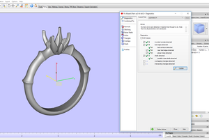 JEWELRY ENGAGEMENT RING STL FILE FOR DOWNLOAD AND PRINT- CA2 3D print model.