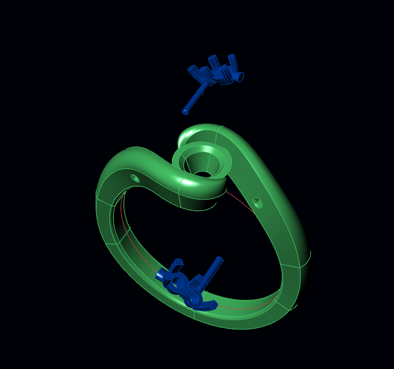 Engagement Ring Solitaire Ring 3D Model Women Ring - CC99 3D print model