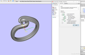 Engagement Ring Solitaire Ring 3D Model Women Ring - CC99 3D print model