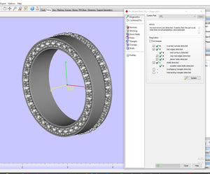 Wedding Set Rings For Women And Men CAD Design-PSJM001V17 3D print model