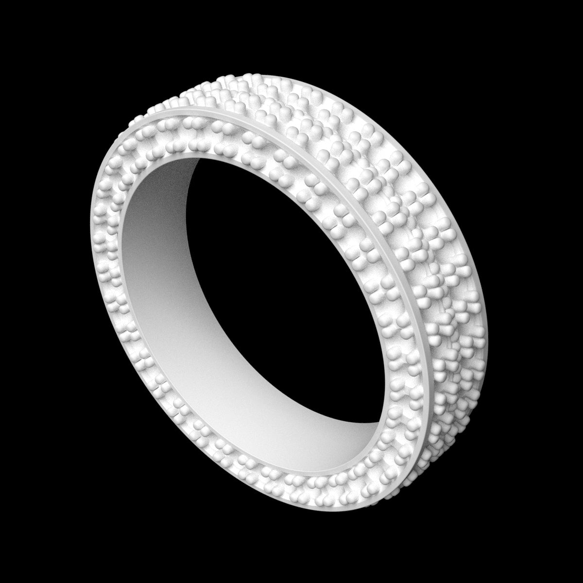 Wedding Set Ring Women Men Ring CAD Design-PSJM001V13