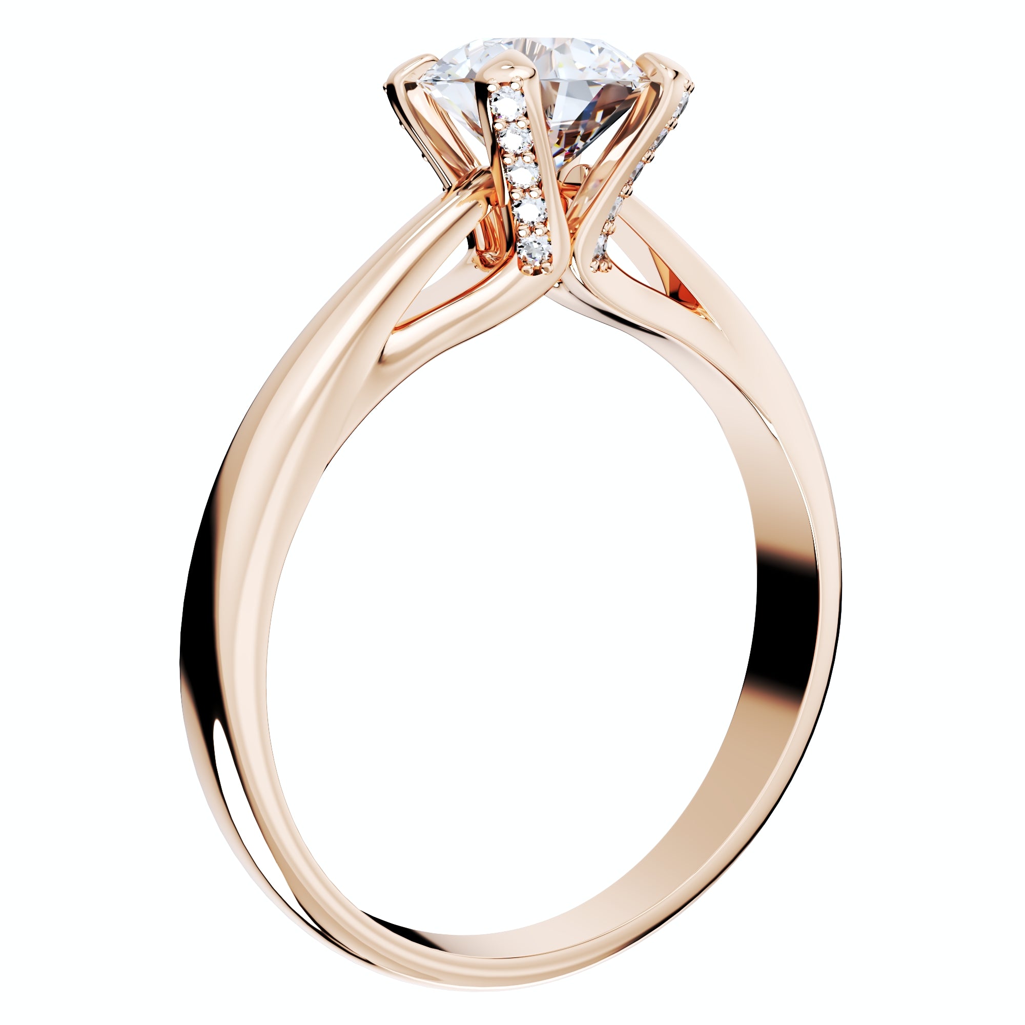 Engagement Ring Women Ring Diamond Ring CAD Design-CC126
