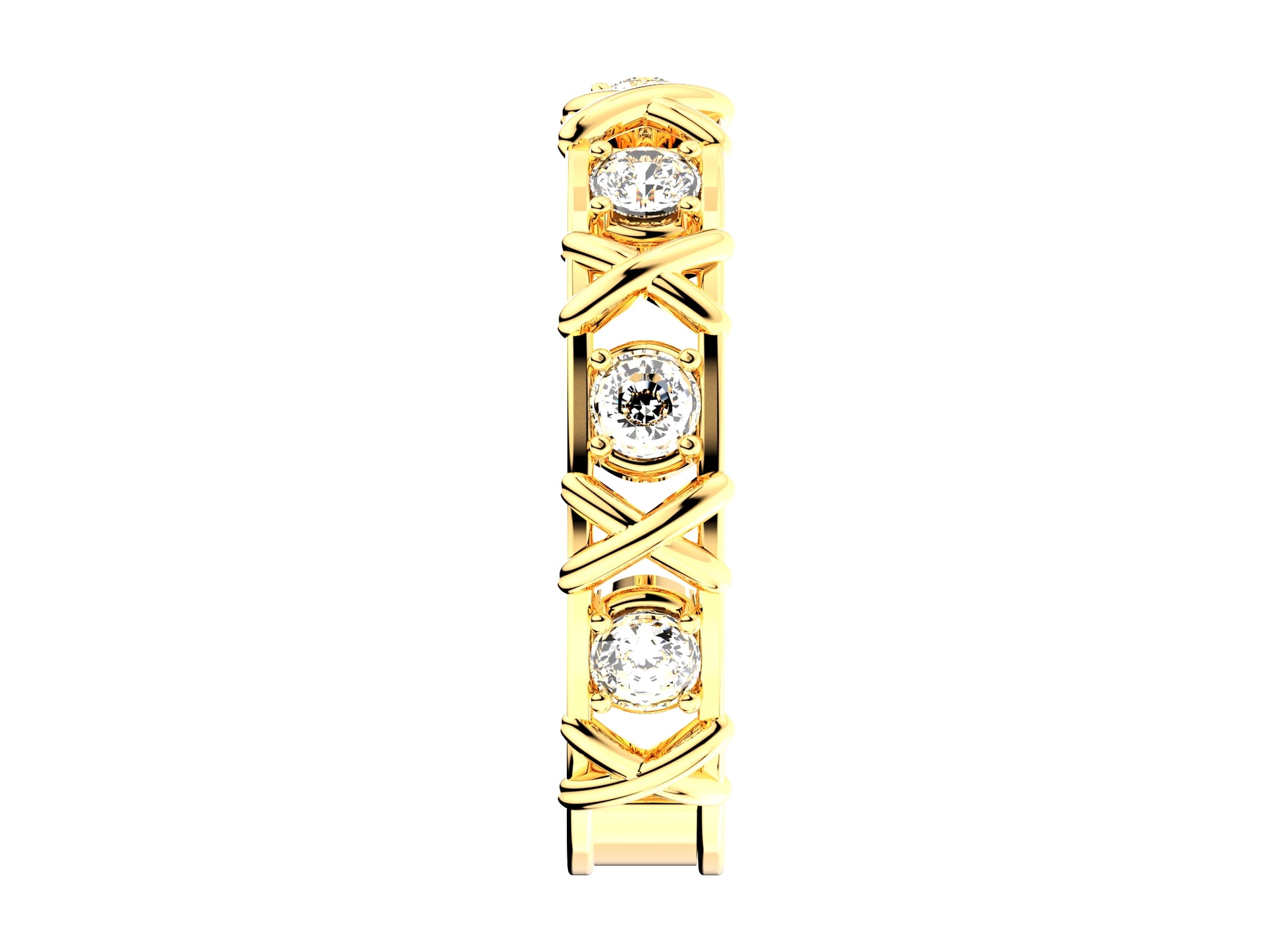 Wedding Set Ring 3D CAD Design-O11113