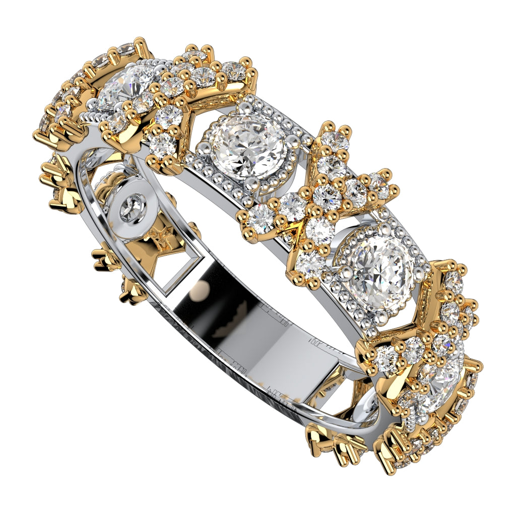 Ring Band For Men And Women 3D CAD Design-O1133