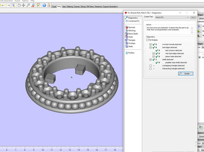 Engagement Ring Halo Diamonds 3D CAD Design-O1168PT3D