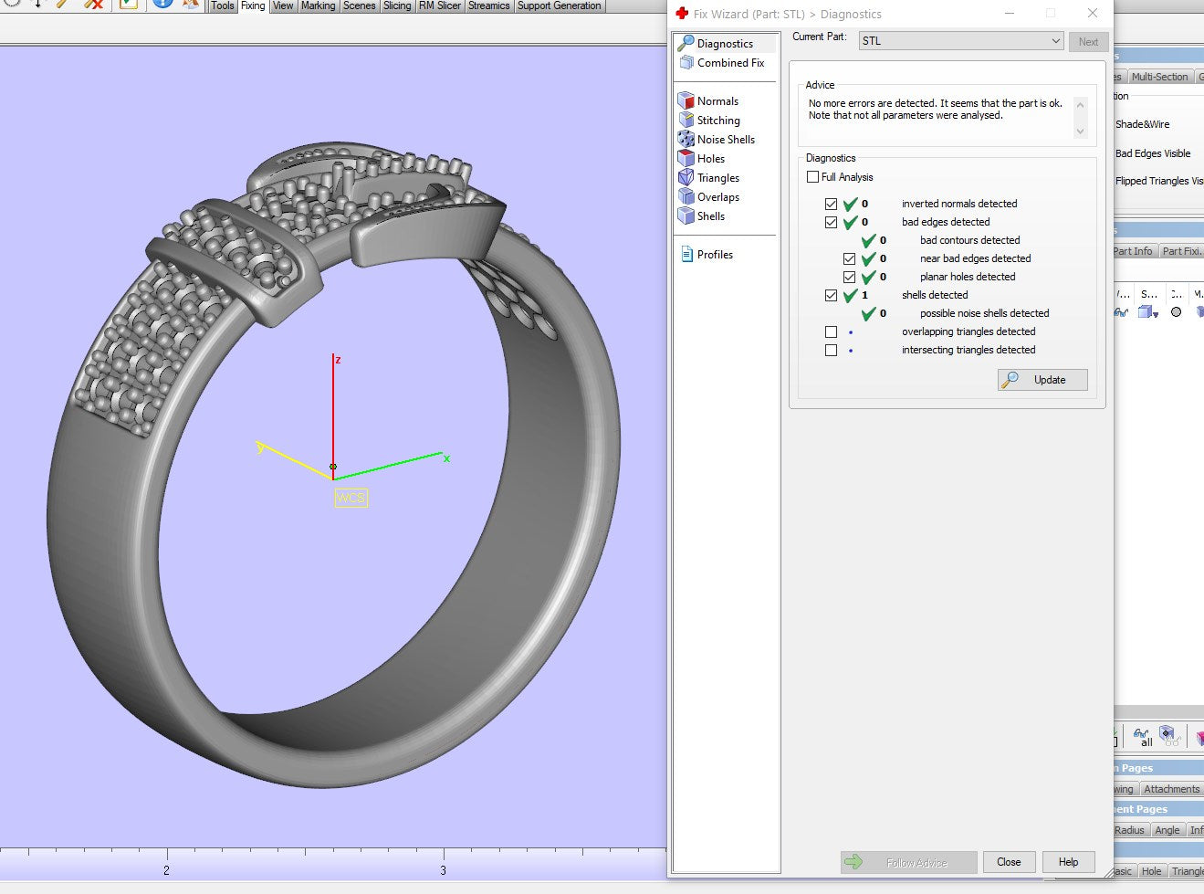 Men And Women Belt Ring 3D CAD Design-O1B03