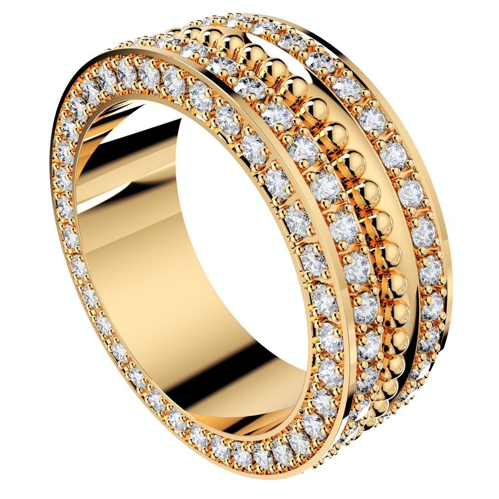 Wedding Set Ring Women Men Ring CAD Design-PSJM001V11