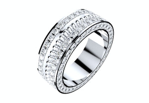 Wedding Set Ring Women Men Ring CAD Design-PSJM001V11