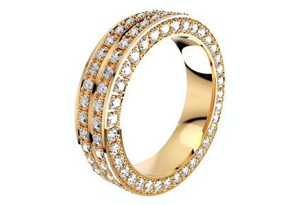 Wedding Set Ring Women Men Ring CAD Design-PSJM001V12