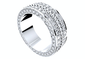 Wedding Set Ring Women Men Ring CAD Design-PSJM001V14 3D print model