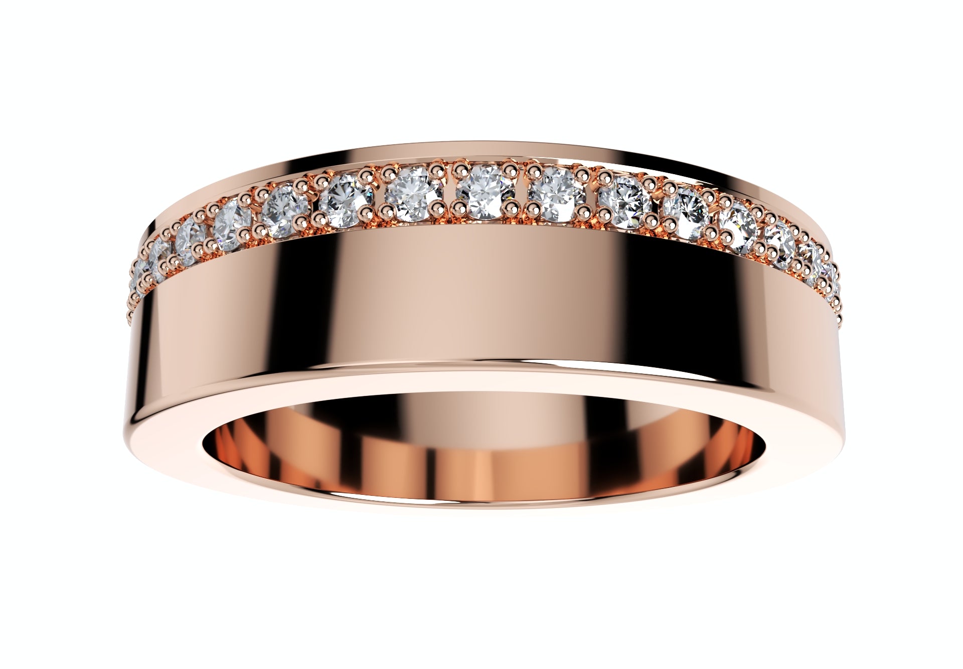 Wedding Set Ring Women Men Ring CAD Design-PSJM001V15 3D print model